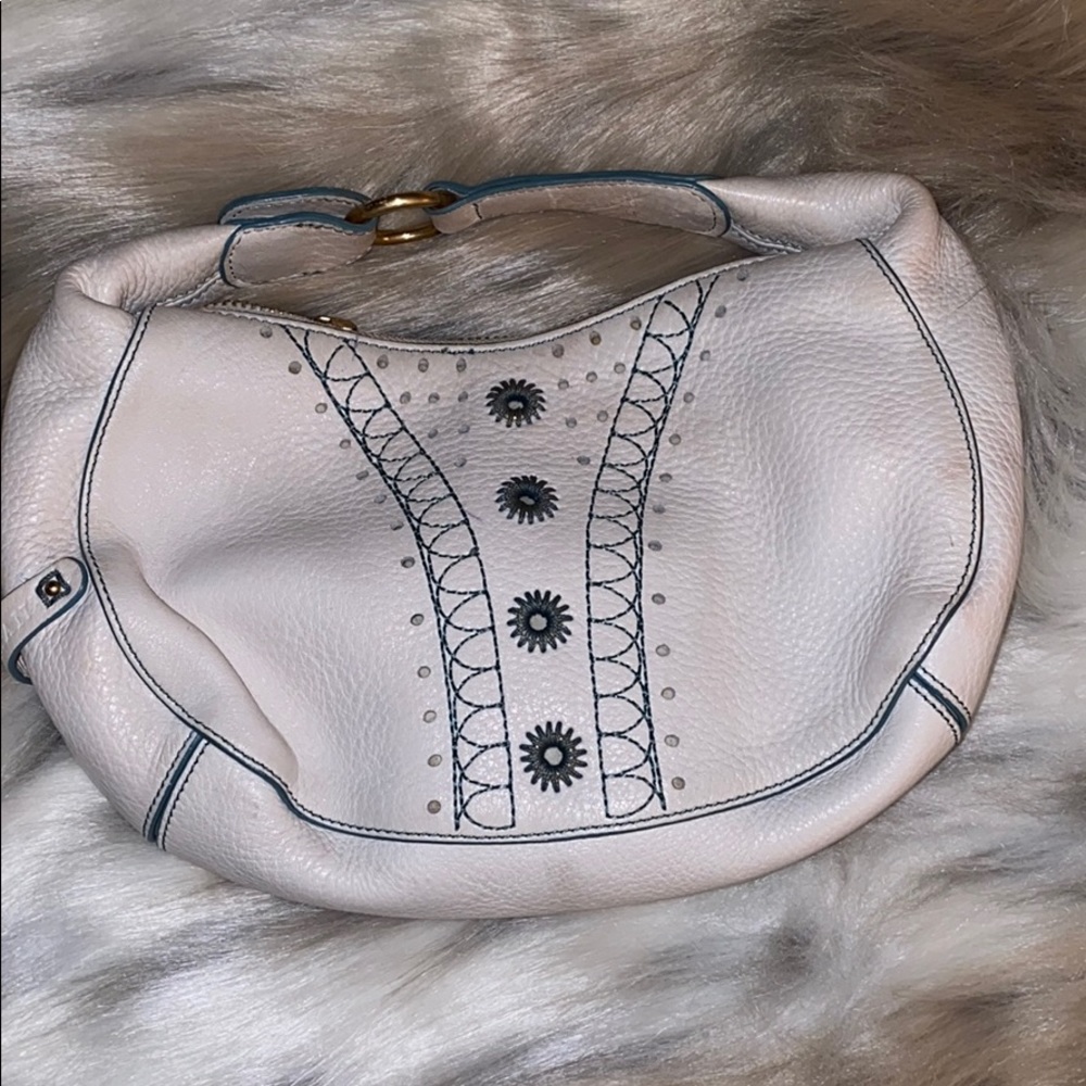 Cole Haan mini bag in white leather